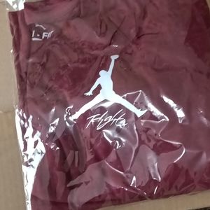 Jordan flight shirt red maroon